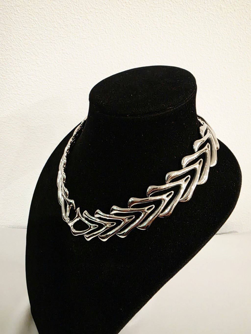 Vitaly Design Paradigm X Kacimi Latamene Necklace, Unisex, Silvertone, New — image 5 of 6